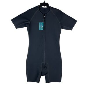 NEW Harvey's Dive Suits Wetsuit Shorty 3mm Mens Size M Black